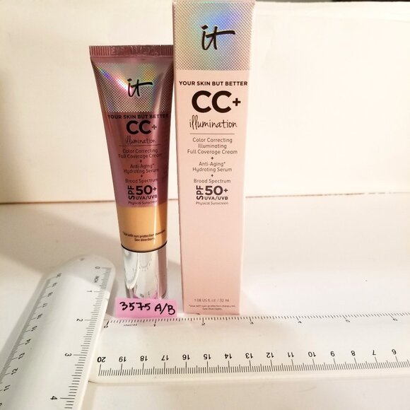 ✅NIB It Cosmetics CC+ Illumination 50 SPF FAIR LIGHT - Picture 1 of 14
